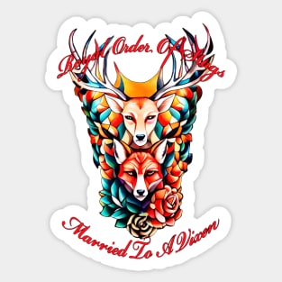 Royal Order Of Stags Sticker